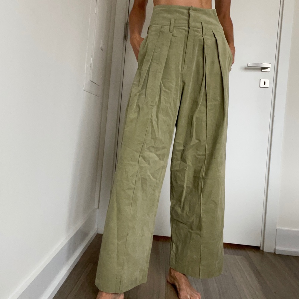 Nueque wide pants